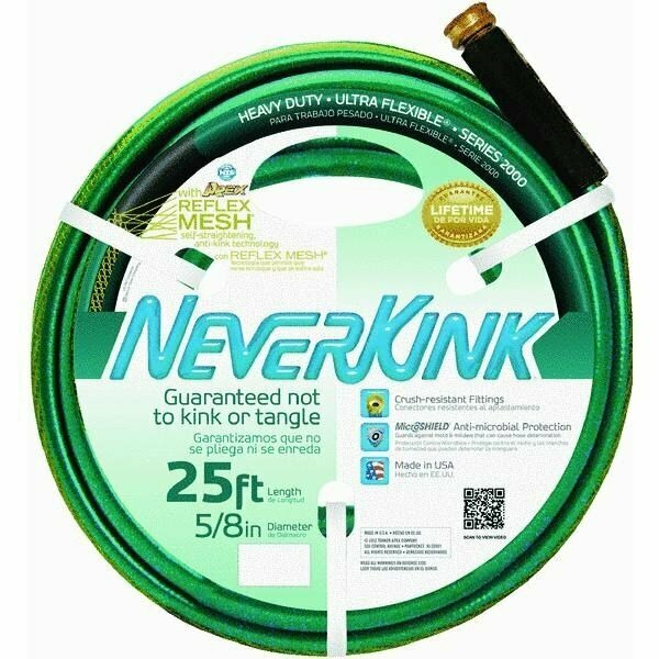 Teknor Apex Neverkink 25' Heavy-Duty Ultra Flexible Garden Hose 8605-25